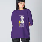 HIGEQLOのBEER TIME Big Long Sleeve T-Shirt