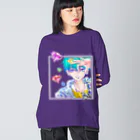 Rainyのダイヤと少年 Big Long Sleeve T-Shirt