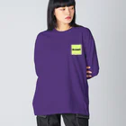 みどりいろ通信のあっかんべー Big Long Sleeve T-Shirt