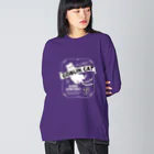 猫社謹製の猫又ウヰスキー Big Long Sleeve T-Shirt