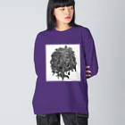 のはのはの世界観の木 Big Long Sleeve T-Shirt