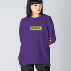 ストリートファッションはEighTwOne-821-(えいとぅーわん はちにーいち)のボックスLOGO Big Long Sleeve T-Shirt