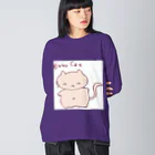 starseed🌟ねこのBabycat ビッグシルエットロングスリーブTシャツ