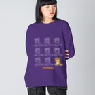 幽囚の箱庭　SUZURI店の【SleemaL】ナミル Big Long Sleeve T-Shirt
