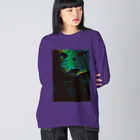 春先の源氏物語　34帖「若菜」 Big Long Sleeve T-Shirt