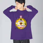 A33のハロウィン　魔女のwitchanとなかまたち Big Long Sleeve T-Shirt