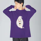 Bejopのオバケくん Big Long Sleeve T-Shirt