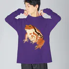 LalaHangeulのヒキガエルさん　文字無し Big Long Sleeve T-Shirt