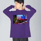 道路標識洋服雑貨の高円寺陸橋 Koenji Rikkyo 1 Big Long Sleeve T-Shirt