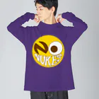 Chou InoのNO NUKES SMILE ビッグシルエットロングスリーブTシャツ