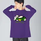 日々好日屋2号店の布袋様、お昼寝中 Big Long Sleeve T-Shirt