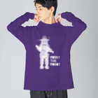 stereovisionのロビーザロボット ビッグシルエットロングスリーブTシャツ