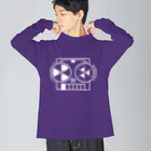 北風のゼリーのオープンリールテープレコーダー（白） Big Long Sleeve T-Shirt