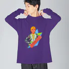 COLORPOP ALIENSの【COLORPOP ALIENS NO.1】チャクンテ・タイホイ Big Long Sleeve T-Shirt