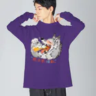 タタナ幻獣館の週末飲酒獣 Big Long Sleeve T-Shirt