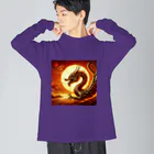 takeichi626のGolden sun and Dragon Big Long Sleeve T-Shirt