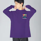 koyayubiのボリンジャーバンド ビッグシルエットロングスリーブTシャツ