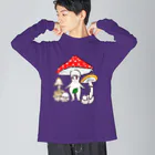 dokukinoko1000の毒キノコのべにてんくん Big Long Sleeve T-Shirt