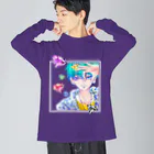 Rainyのダイヤと少年 Big Long Sleeve T-Shirt