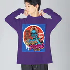 SPLASHYのZOMBIEGIRL SLSY Big Long Sleeve T-Shirt