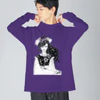 Akikawaのおみせの愁う女 Big Long Sleeve T-Shirt