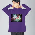 ScapeRec,Tokyoのglow in the dark ver.2 ビッグシルエットロングスリーブTシャツ