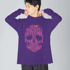 SWEET＆SPICY 【 すいすぱ 】ダーツのI'm SWEET&SPICY 【ピンク】 Big Long Sleeve T-Shirt