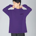 藤林檎のワンポイントロゴFujiringo ビッグシルエットロングスリーブTシャツ
