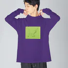 鯖食の子鹿 Big Long Sleeve T-Shirt