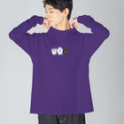 けんしんくんの3匹のけんしんくん ビッグシルエットロングスリーブTシャツ