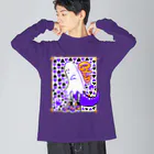 RacCOOLus-ラクーラス-のGyaooost ムラサキイモ Big Long Sleeve T-Shirt