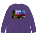 道路標識洋服雑貨の高円寺陸橋 Koenji Rikkyo 1 Big Long Sleeve T-Shirt