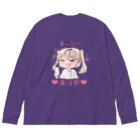 makkoi_officialのまっこい温活部❤︎ ビッグシルエットロングスリーブTシャツ