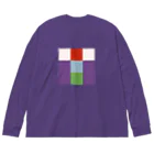 3×3 のドット絵のヒースレジャー - 3×3 のドット絵 Big Long Sleeve T-Shirt