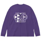 北風のゼリーのオープンリールテープレコーダー（白） Big Long Sleeve T-Shirt