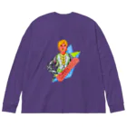 COLORPOP ALIENSの【COLORPOP ALIENS NO.1】チャクンテ・タイホイ Big Long Sleeve T-Shirt