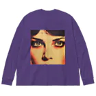 リトルショップオブdaisyのeyes Big Long Sleeve T-Shirt