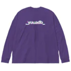 ドルオタ - アイドルオタク向けショップの Signal Error __yuuadb__ ビッグシルエットロングスリーブTシャツ