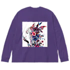 zaisuのミステリアス２ Big Long Sleeve T-Shirt