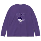 NIKORASU GOのトリマニア専用デザイン「BIRD」（Tシャツ・パーカー・グッズ・ETC） Big Long Sleeve T-Shirt