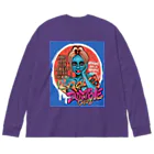 SPLASHYのZOMBIEGIRL SLSY Big Long Sleeve T-Shirt