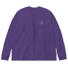 iromono clothingのINVERTED TRIANGLE LONG SLEEVE Big Long Sleeve T-Shirt