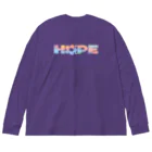 yuccoloのHOPE ビッグシルエットロングスリーブTシャツ