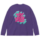 pon-shopのphúc（福） ビッグシルエットロングスリーブTシャツ