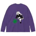 aozoraフリマのそれいけはんしゃちゃん Big Long Sleeve T-Shirt