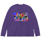 さな/筋肉定食のキンニクテイショク⑤ Big Long Sleeve T-Shirt