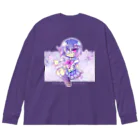 月蝕ざっか店＠SUZURIの<dolls>ユメミル Big Long Sleeve T-Shirt