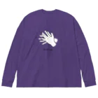 ないものねだりの【色変化】hand clap Big Long Sleeve T-Shirt