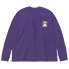 地域猫　那珂川 ねこ ネットワークの草むら地域ねこ（polly） Big Long Sleeve T-Shirt