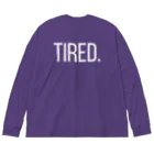 tired.の【オータム】"We must rest." by tired. ビッグシルエットロングスリーブTシャツ